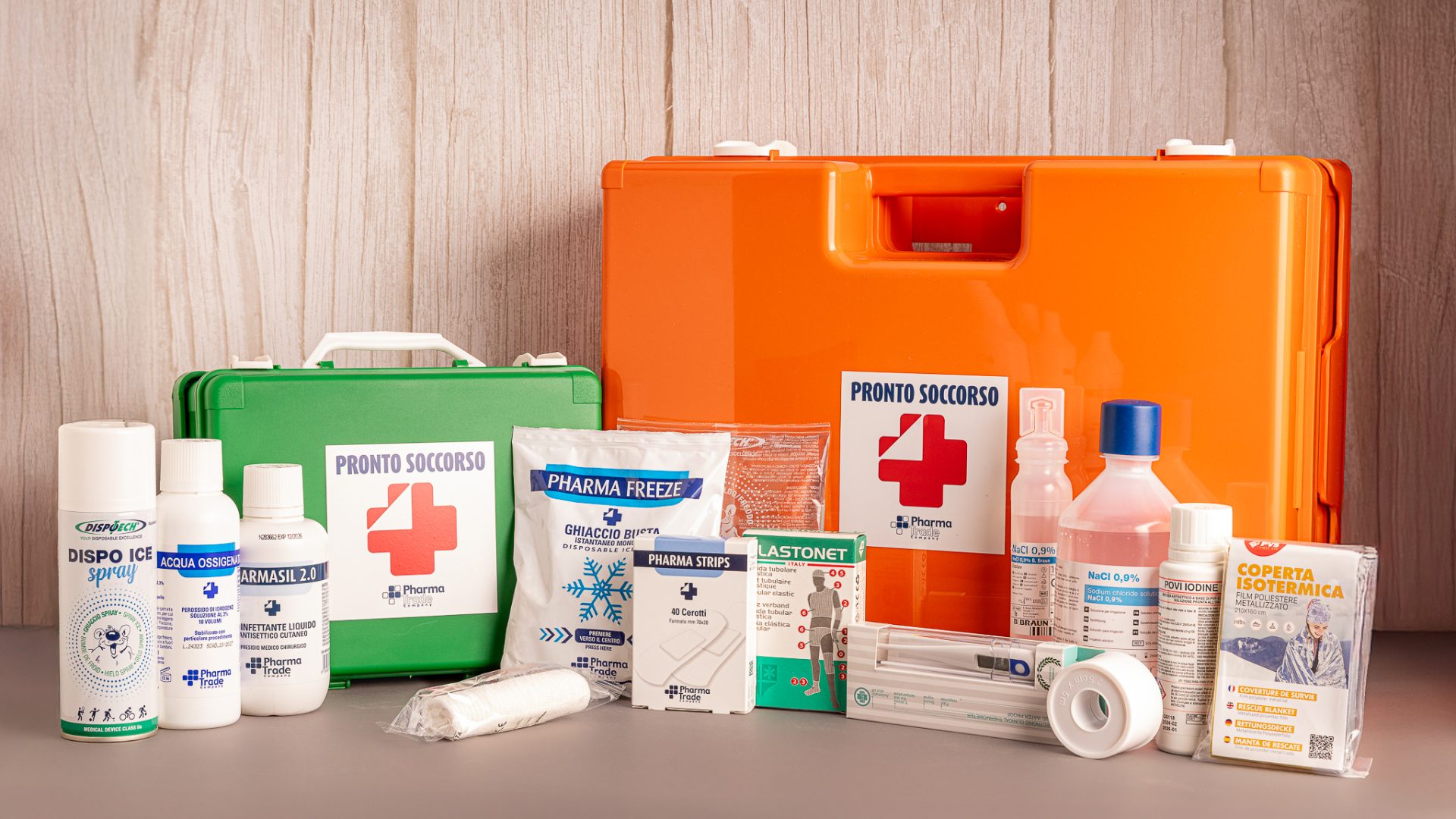 Armadi e valigie pronto soccorso